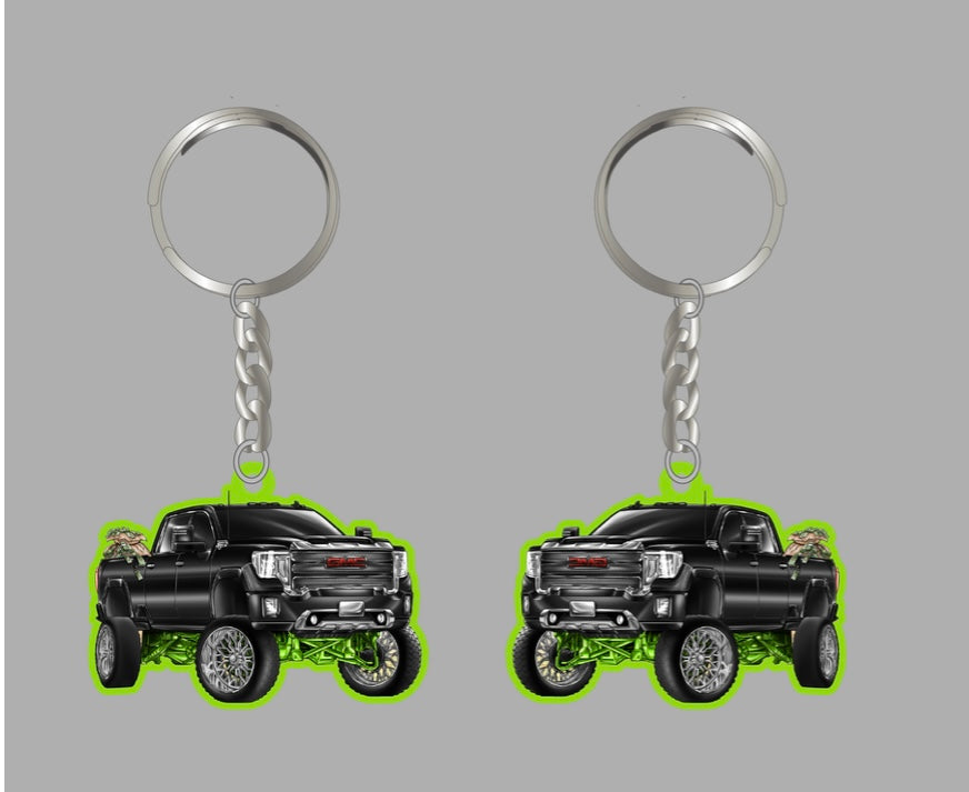 "GREEN DENALI" KEYCHAIN